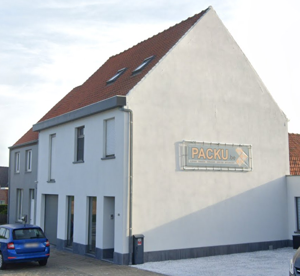 Voorkant Packu bvba — Kortrijkstraat 169, Ingelmunster